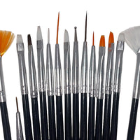 15 Pcs Nail Art Brushes