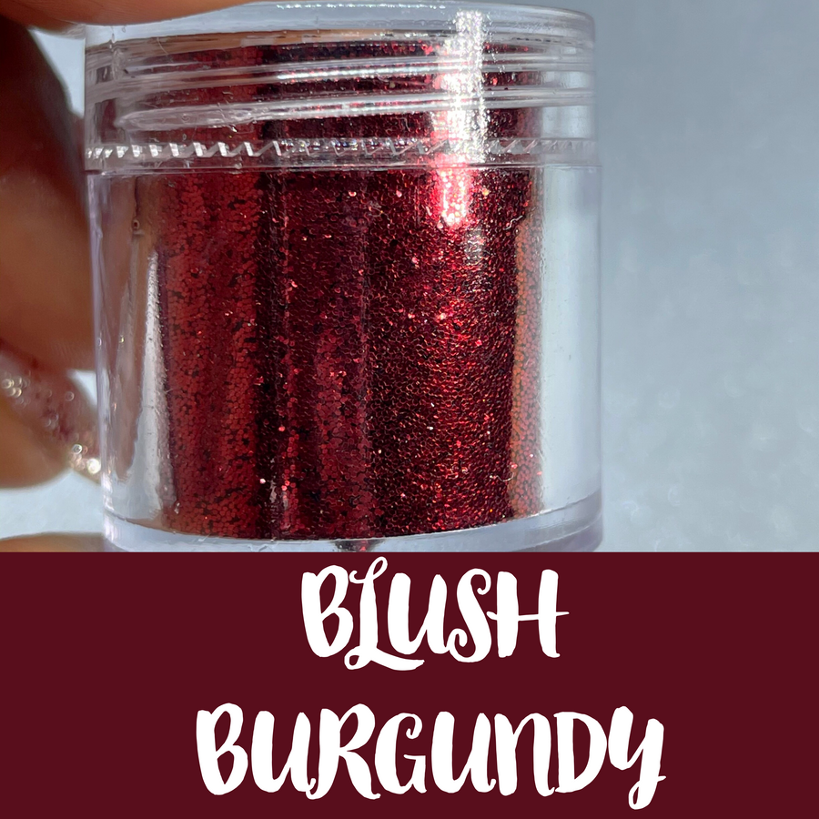 1 Lb Burgundy Fine Glitter by Paper Mart 