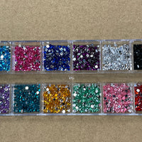 Multi Color Crystals/Pearls