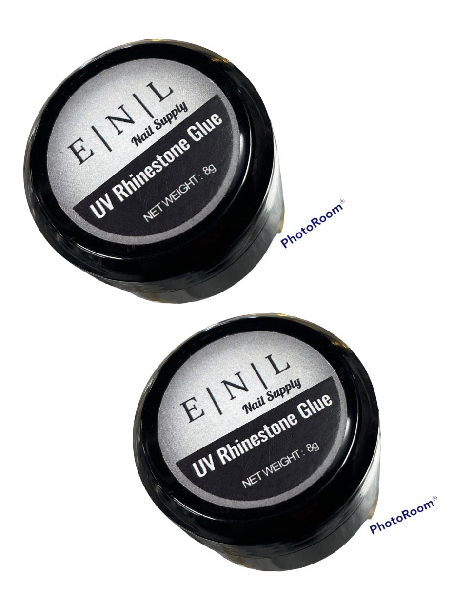 20ml Nail Art Rhinestone Gel Fast-dry Adhesive Sticky Uv Nail